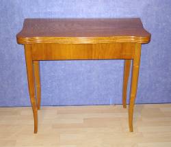 Biedermeier Spieltisch Esche
